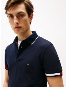 Polo de corte slim con... 2