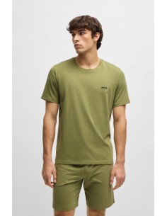 Regular fit stretch cotton...