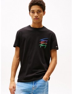 Camiseta con logo gráfico...