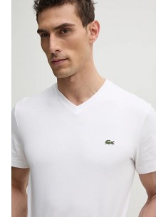 Lacoste V-neck Cotton T-shirt