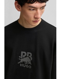 Sudadera HUGO x RB en felpa...