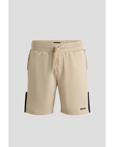 Shorts de felpa de algodón con...