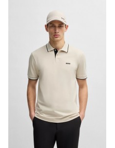 Slim-fit stretch cotton...