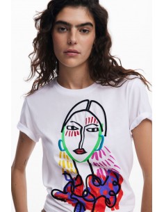 Camiseta estampado Arty de...