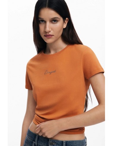 Camiseta logo strass de Desigual