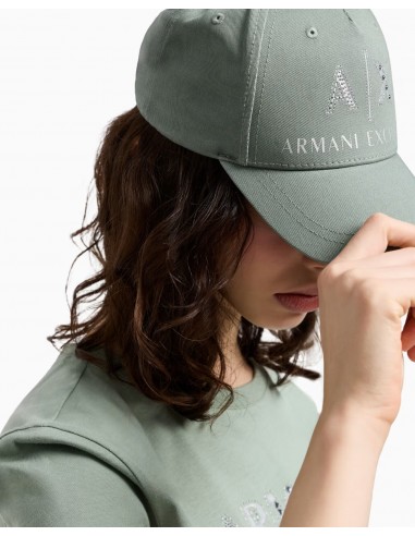Armani Exchange visor hat with...