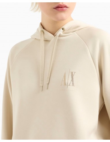 Armani Exchange Glitter Logo Hoodie