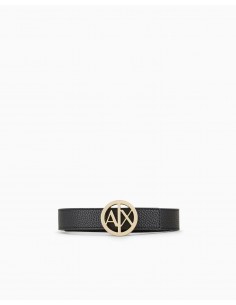 Armani Exchange Logo Pin Belt 2