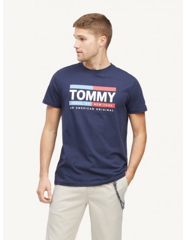 TOMMY JEANS STRAIGT LOGO T-SHIRT