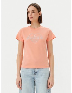 Camiseta con logo en strass... 2