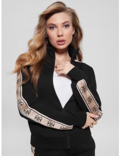 Band sweatshirt with side...