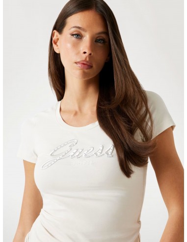 Guess Embroidered Logo T-Shirt