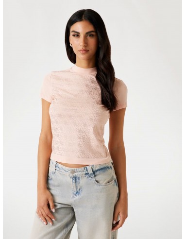 Camiseta logotipo 4G de Guess