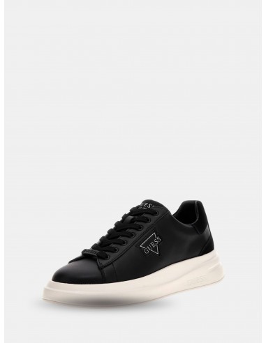 Elba sneaker with leather inserts by...