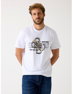 Guess 4G Logo Print T-Shirt