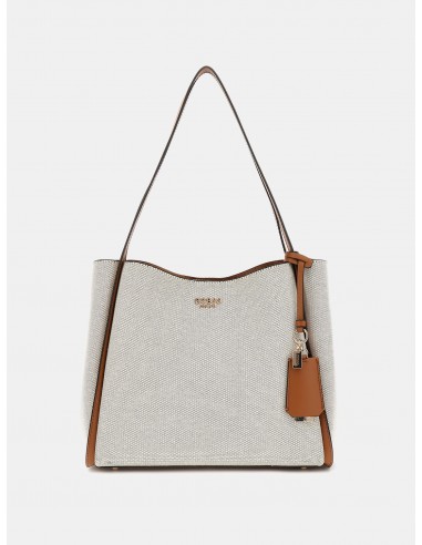Nicolette Canvas Shoulder Bag by Guess