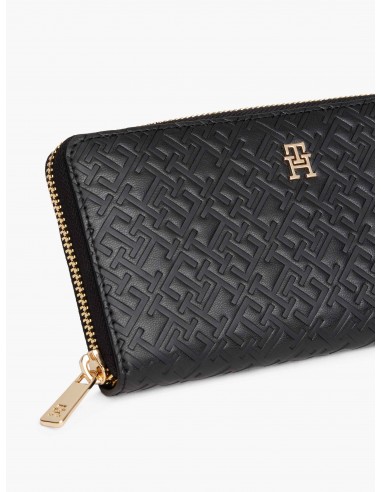 TH Monogram Zip-Around Wallet de...