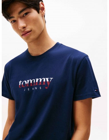 Camiseta de punto con logo y cuello...