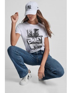 Camiseta fotográfica con...