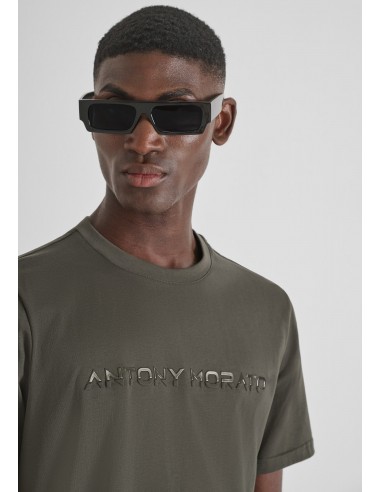 Camiseta regular fit en jersey de...