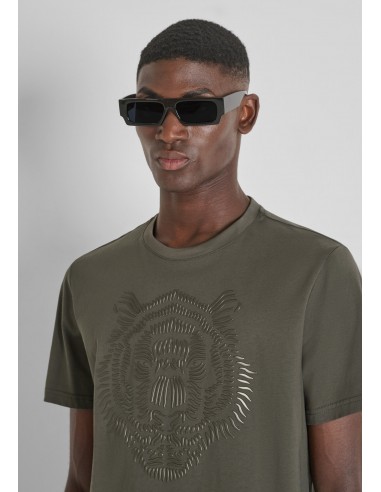 Camiseta regular fit en jersey de...