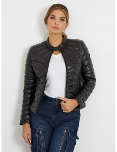 Chaqueta acolchada con logo... 2