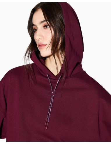 Sudadera con capucha de tela suave de...