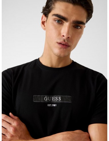 Guess Logo Tape Patch T-Shirt
