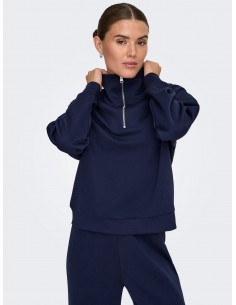 Sudadera con cremallera la...