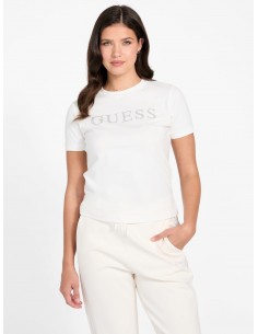Guess Rhinestone Logo Print...