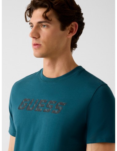 Camiseta con logo estampado de Guess