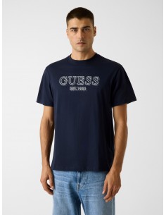 Guess Embroidered Logo T-Shirt 2