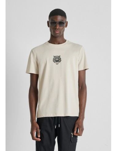 Camiseta regular fit de punto de...