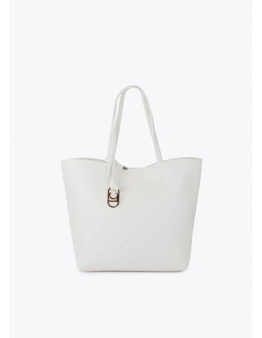 Shopper monograma rombos con logo de...