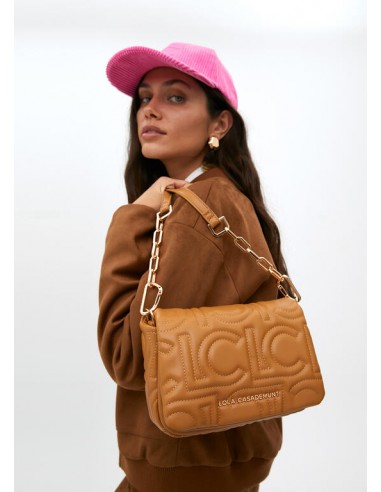 Bandolera acolchada logotipada de...