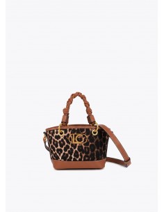 Mini capazo leopardo y...