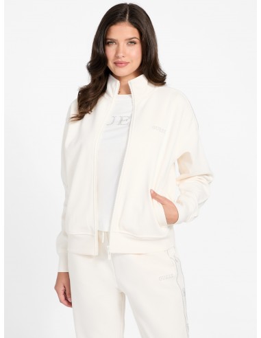 Guess Logo Full-Zip Sweatshirt