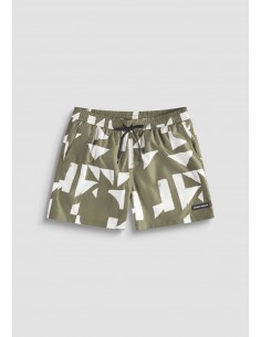Regular fit swim trunks in...