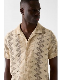 Camisa Lattice de punto... 2