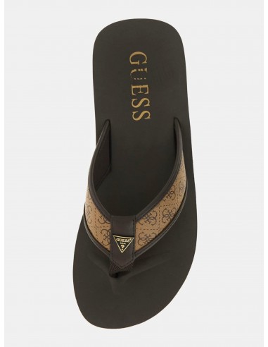 Chanclas-Dingle Logo de Guess
