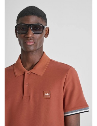 Regular fit cotton piqué polo shirt...