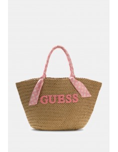 Guess Straw Beach Bag