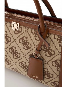 Guess Audrey Logo Satchel Bag 2