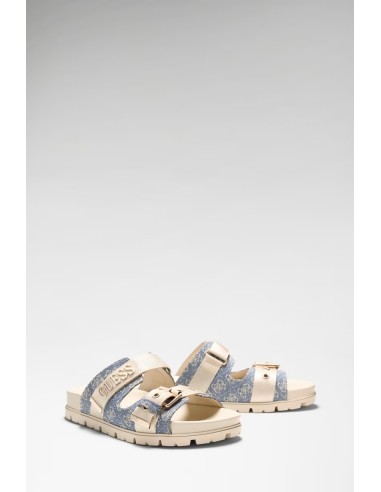 Guess Faxona Denim Sandals