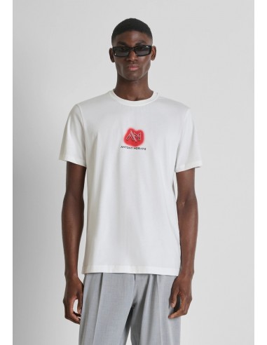 Camiseta de corte regular en punto de...