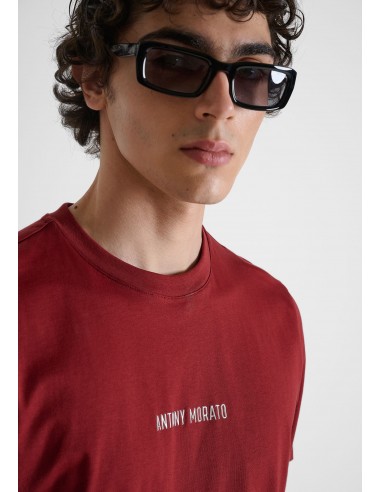 Camiseta regular fit en algodón con...