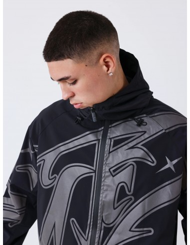 Project X Paris tag-print windbreaker