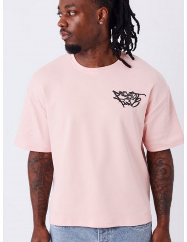 Camiseta con estampado de tag de...