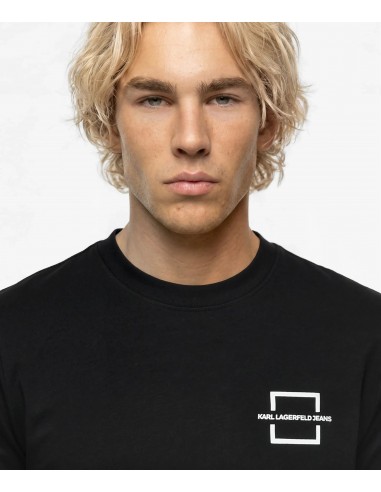 Camiseta con logotipo cuadrado de...