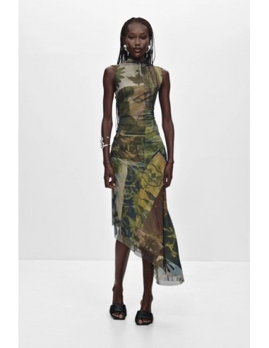Desigual Asymmetric Sleeveless Dress